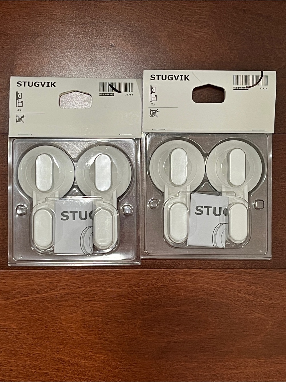 White Cable Organizers - 4 Pack